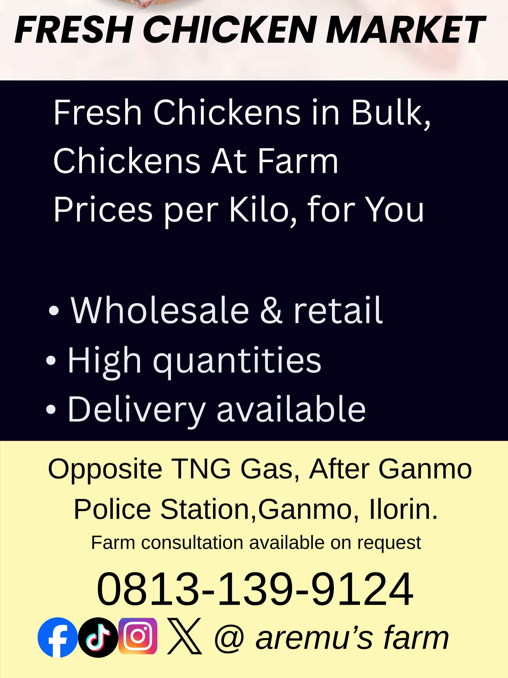 Fresh Chicken Market Ilorin