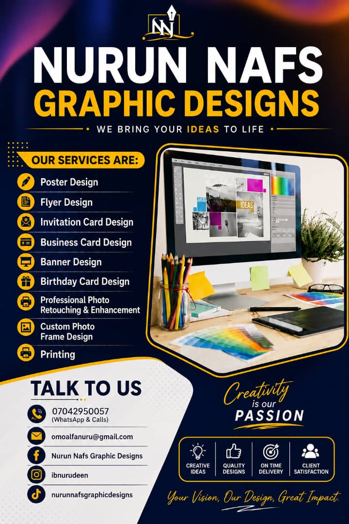 Nurun Nafs graphic designs