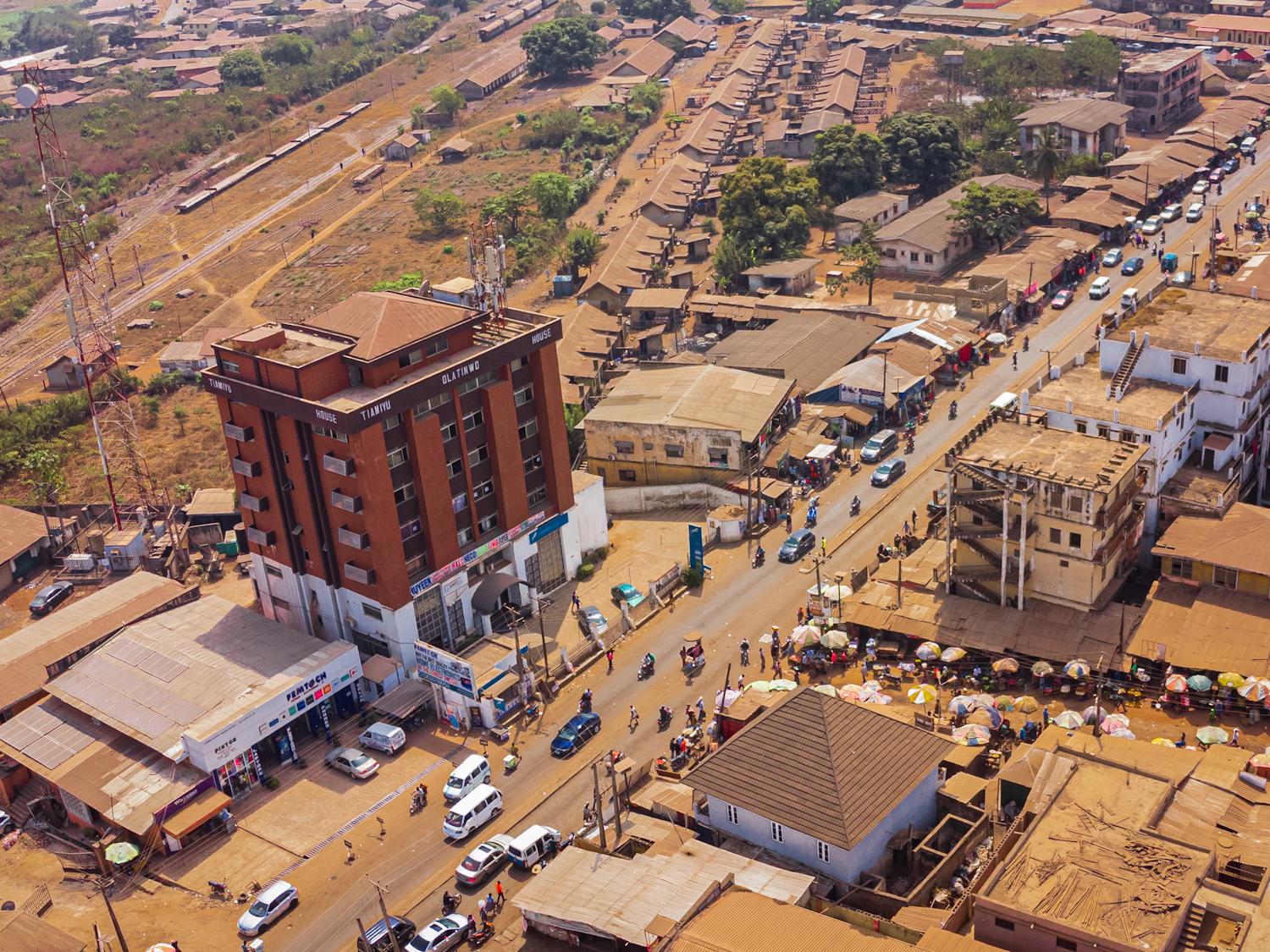 Shots & Aerial View Of Offa , Kwara State Register, Find & Hire Local