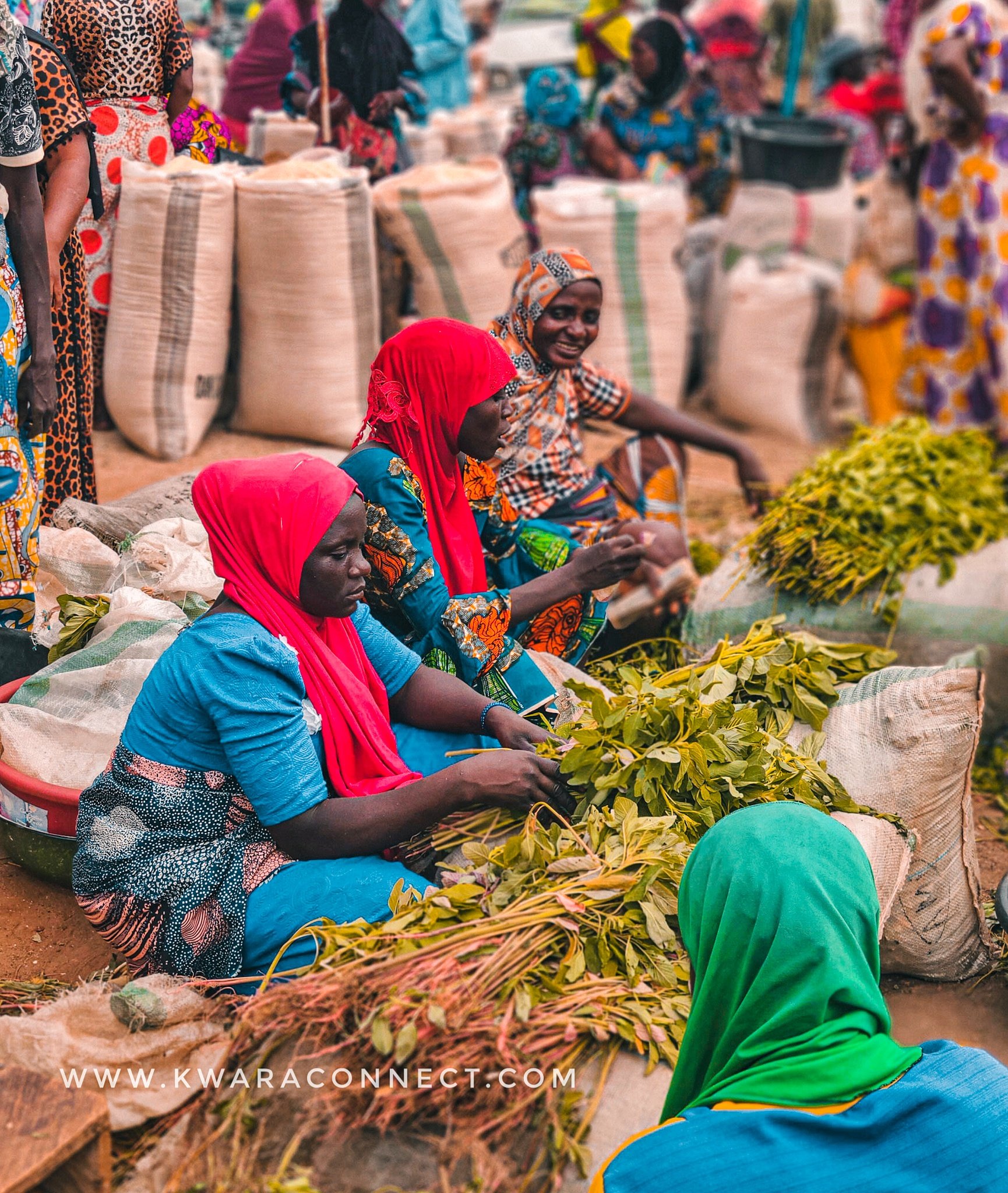 Tsaragi Town , Kwara State :  A Tour During Their Market Day