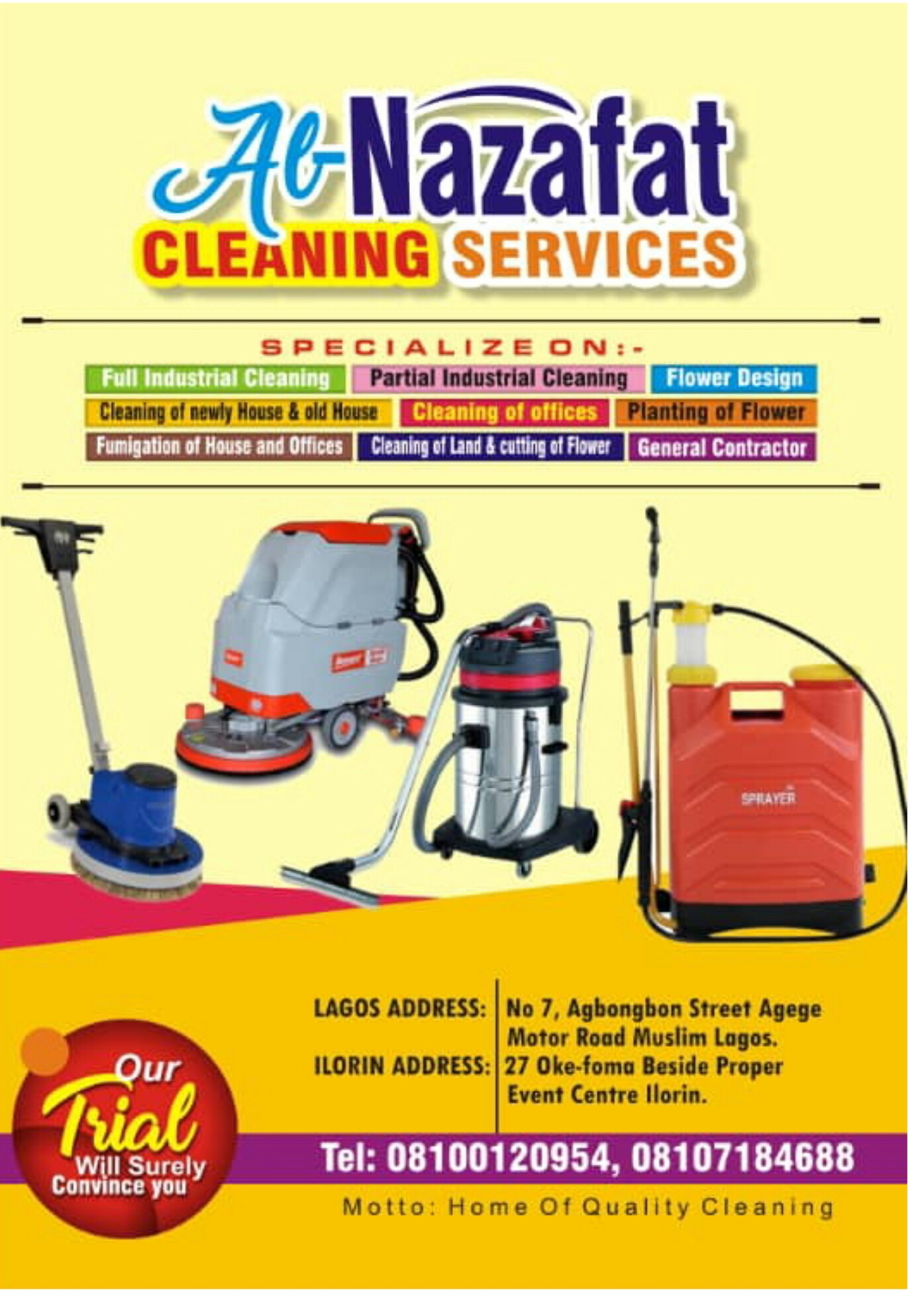 Al-Nazafat Cleaning Services