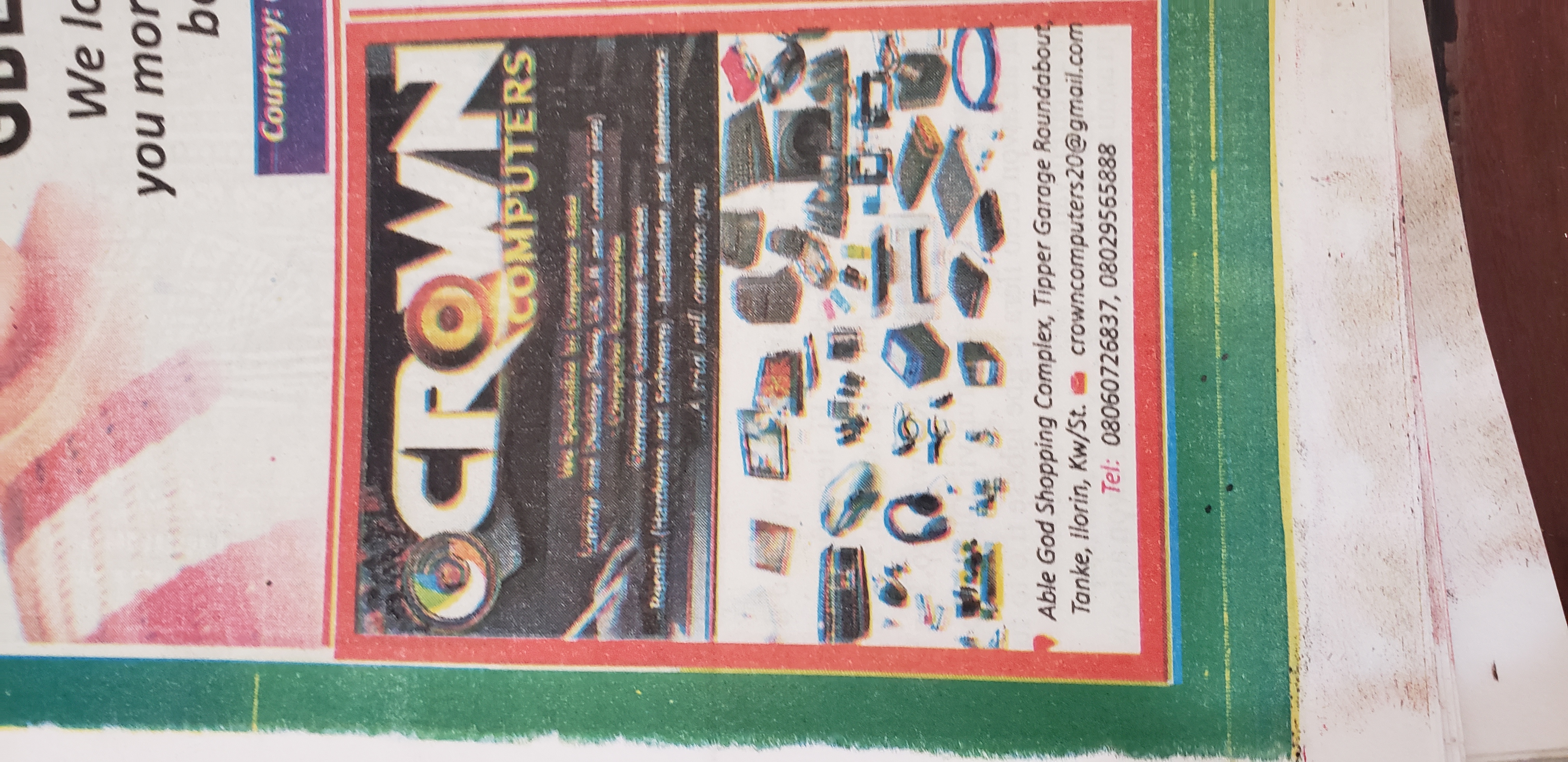 Crown computers and phones