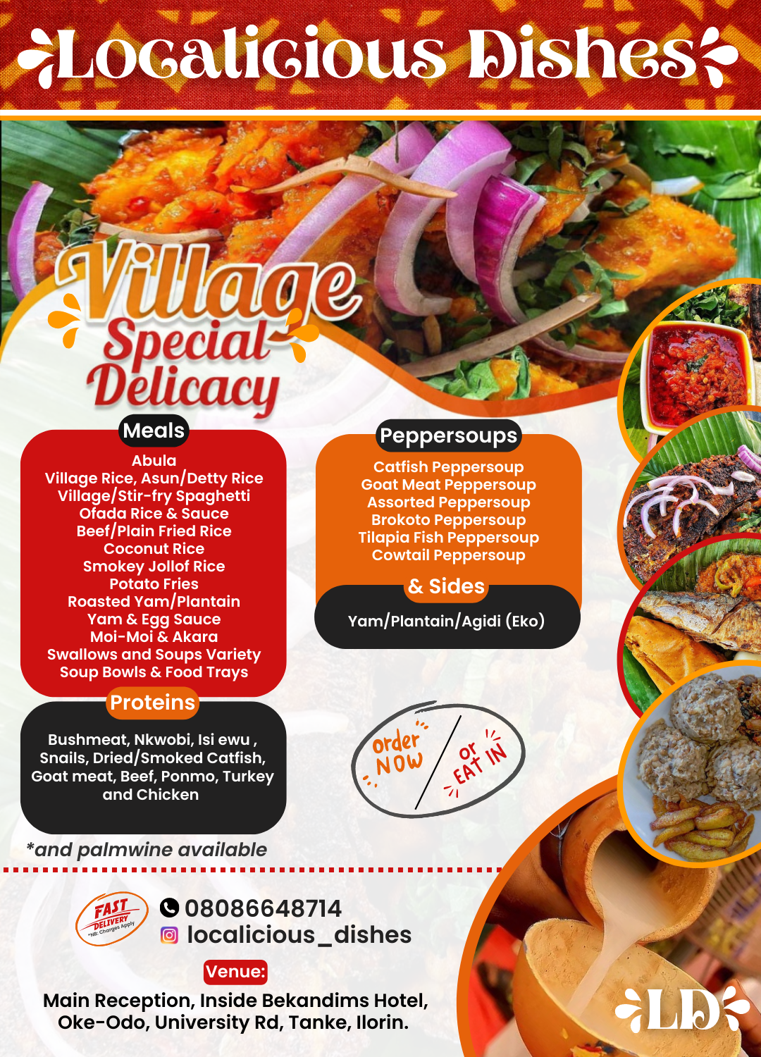 Localicious dishes